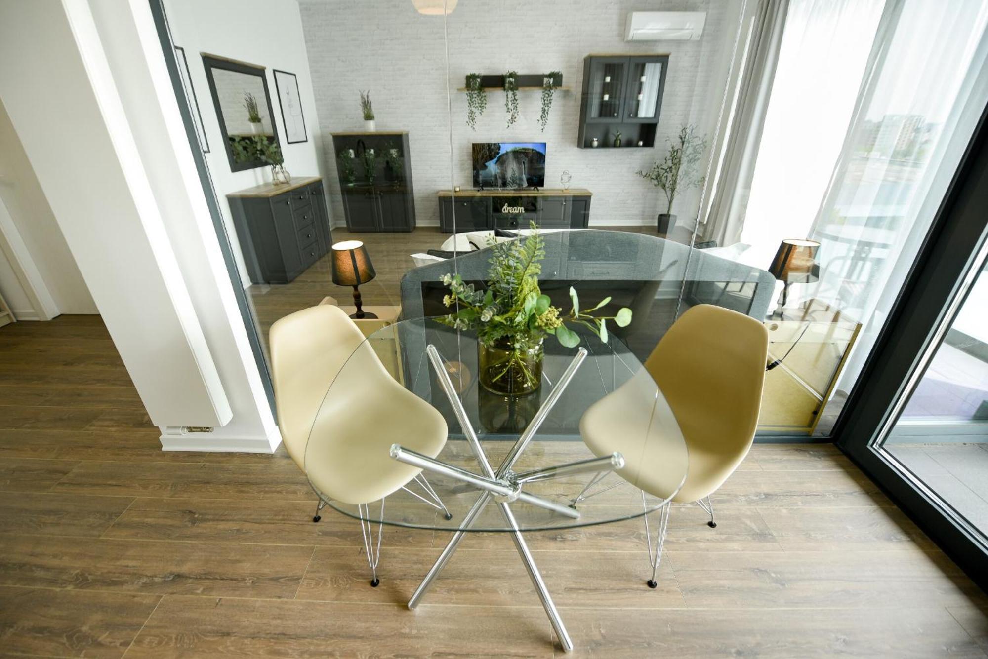 Apartamento Infinite Horizons - Modern Living In North Business District Bucarest