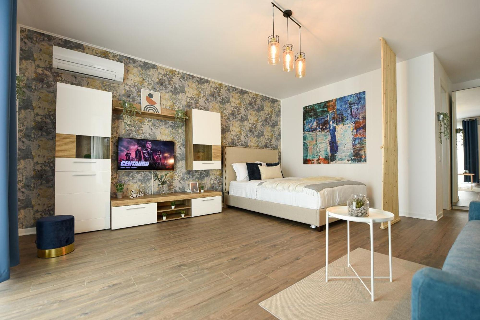 Apartment Infinite Horizons - Modern Living In North Business District Bukarest